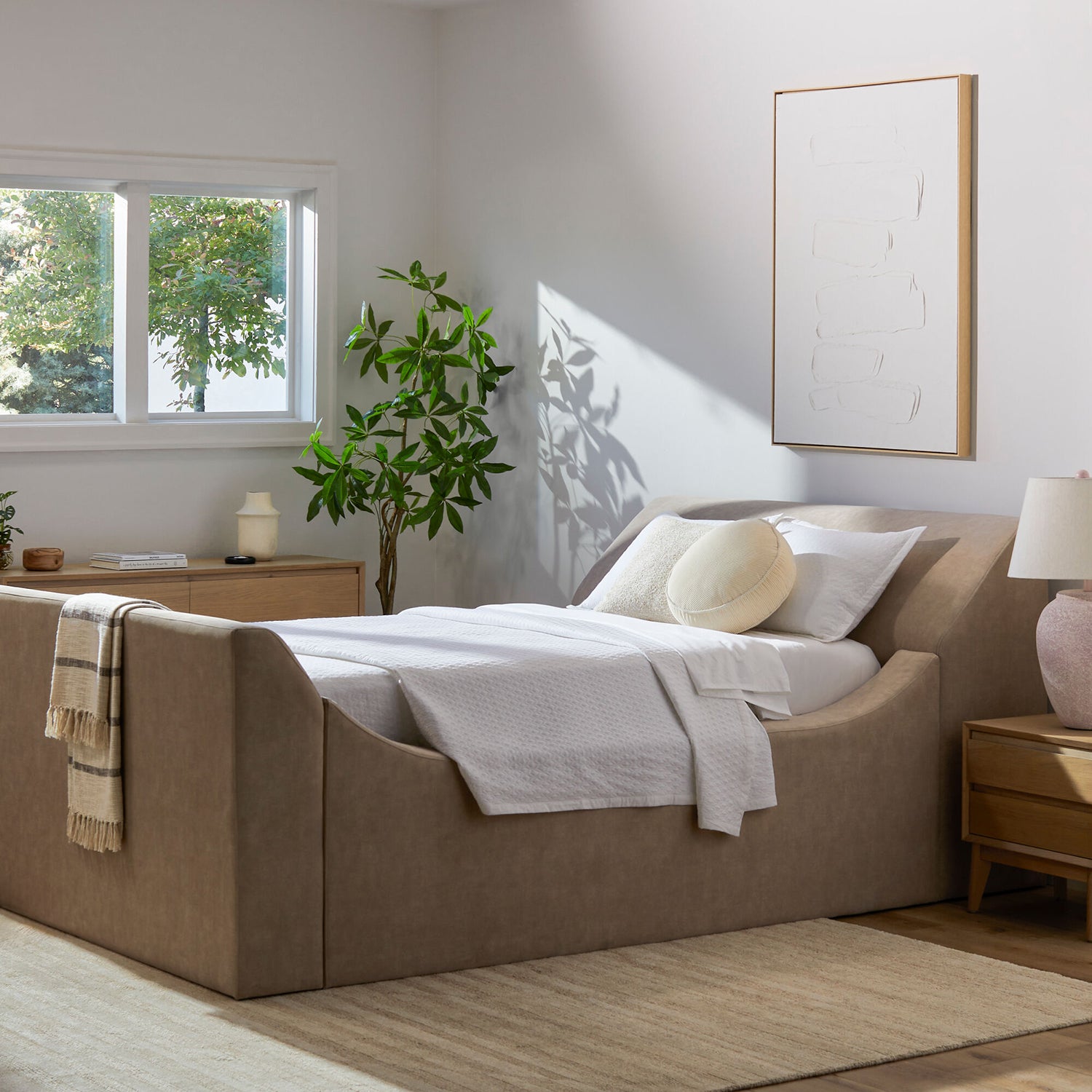 Purcel Upholstered Bed