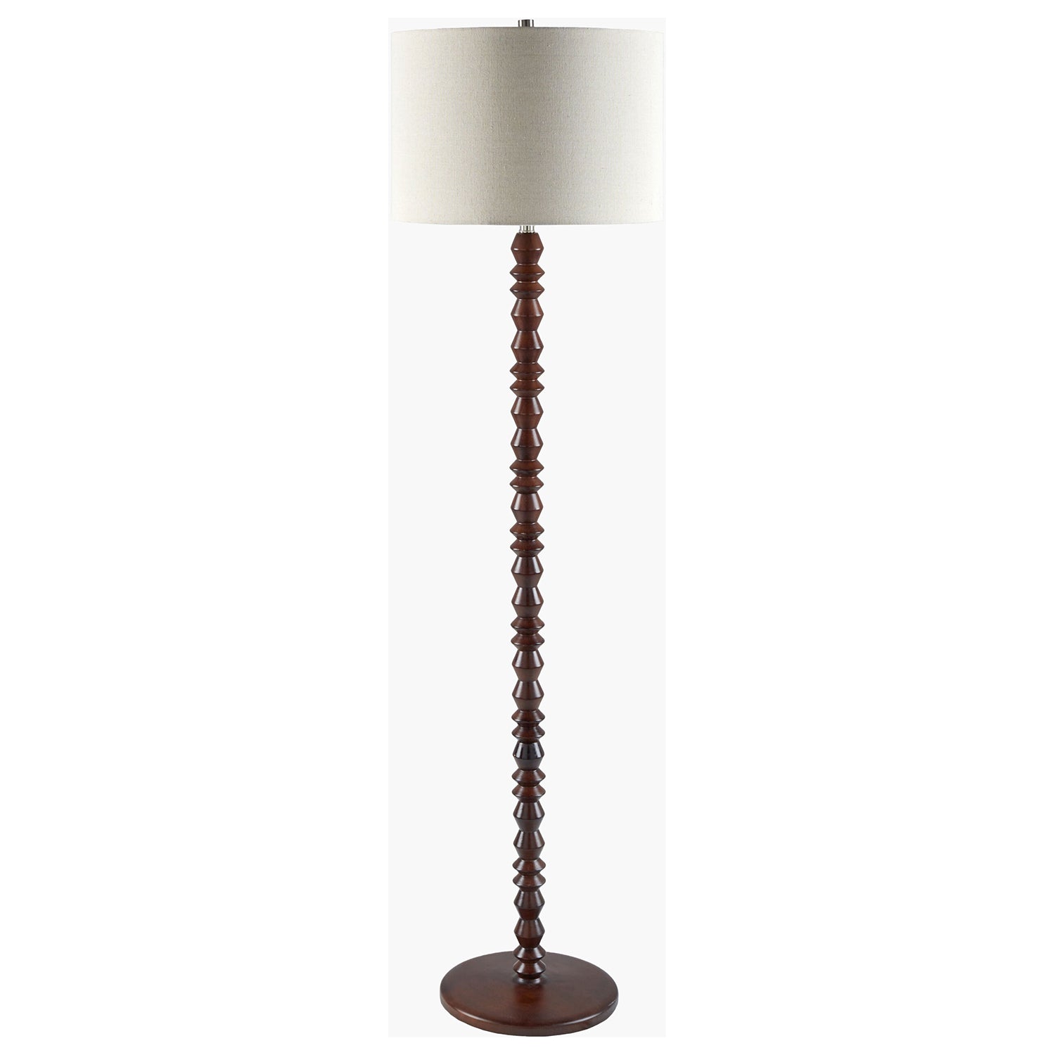 Padauk Accent Floor Lamp