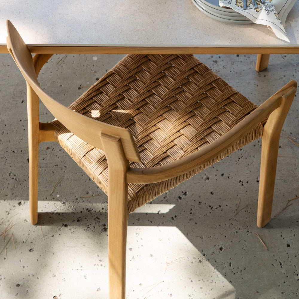 Margaritaville Catalina Outdoor Cushionless Dining Chair