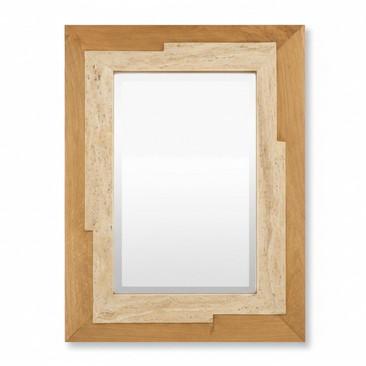 Piceno Oak Accent Mirror