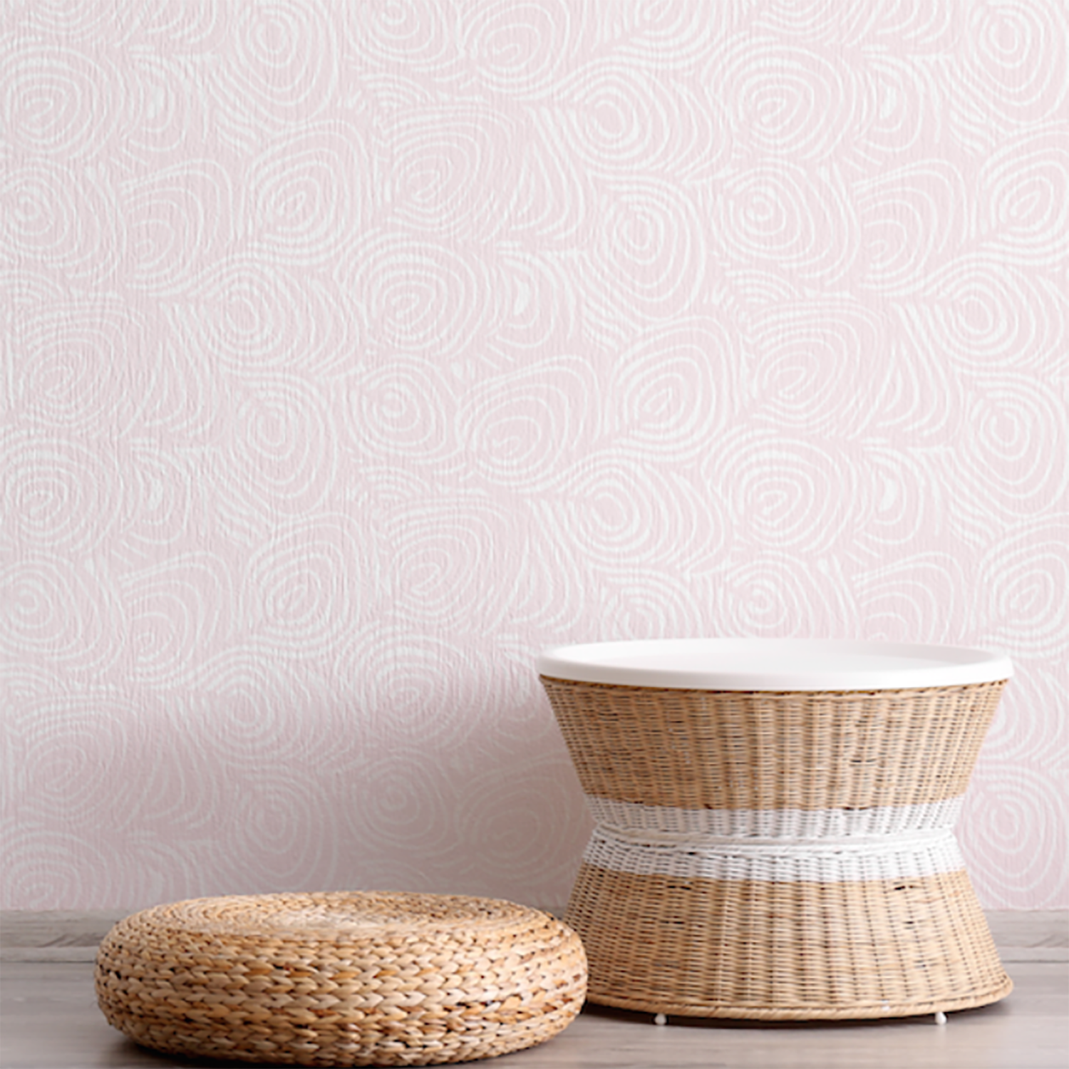 Mitchell Black Plume Wallpaper