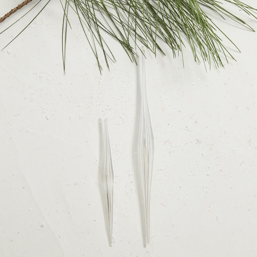 Prism Icicle Ornament Set of 6