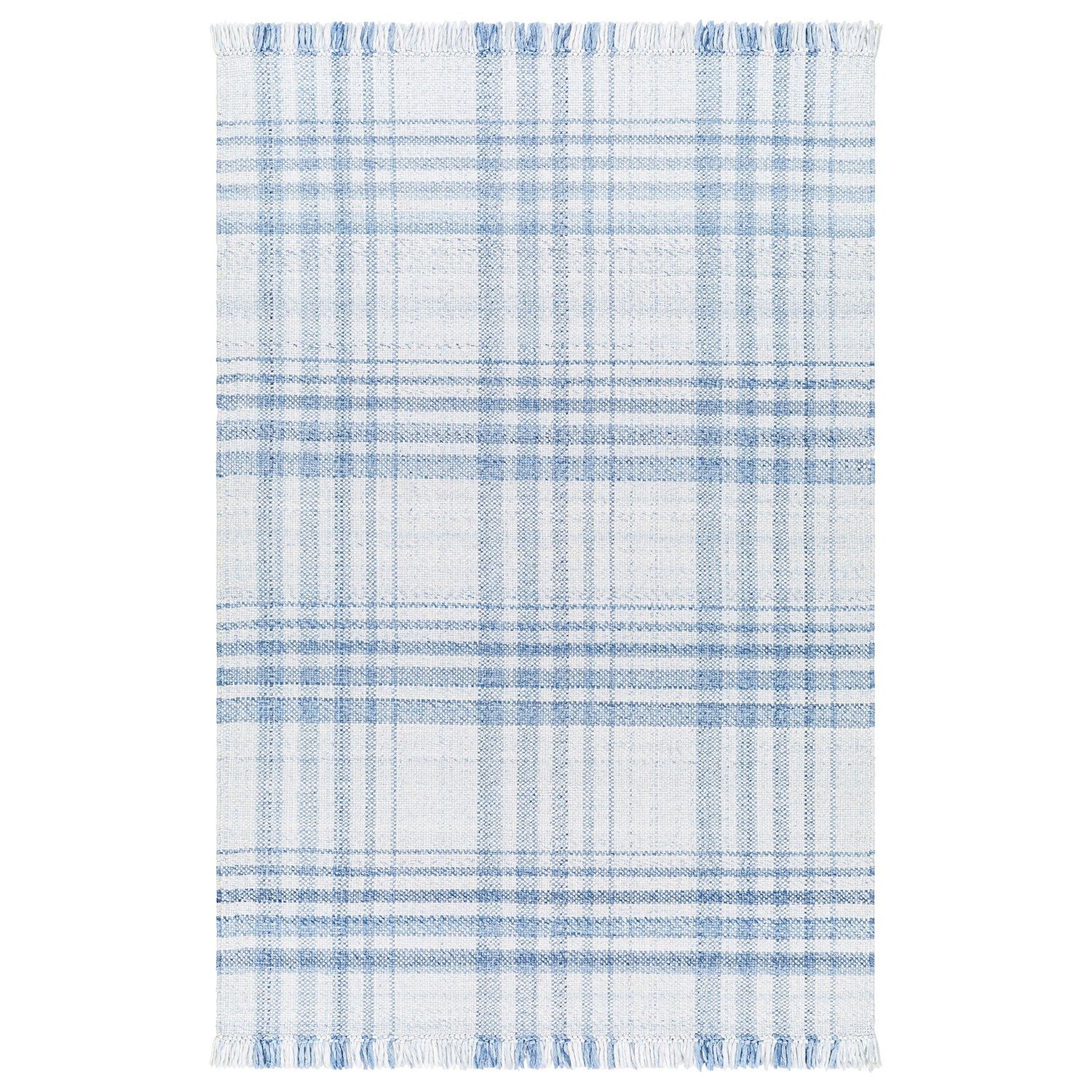 Livabliss Primrose Squares Hand Woven Rug