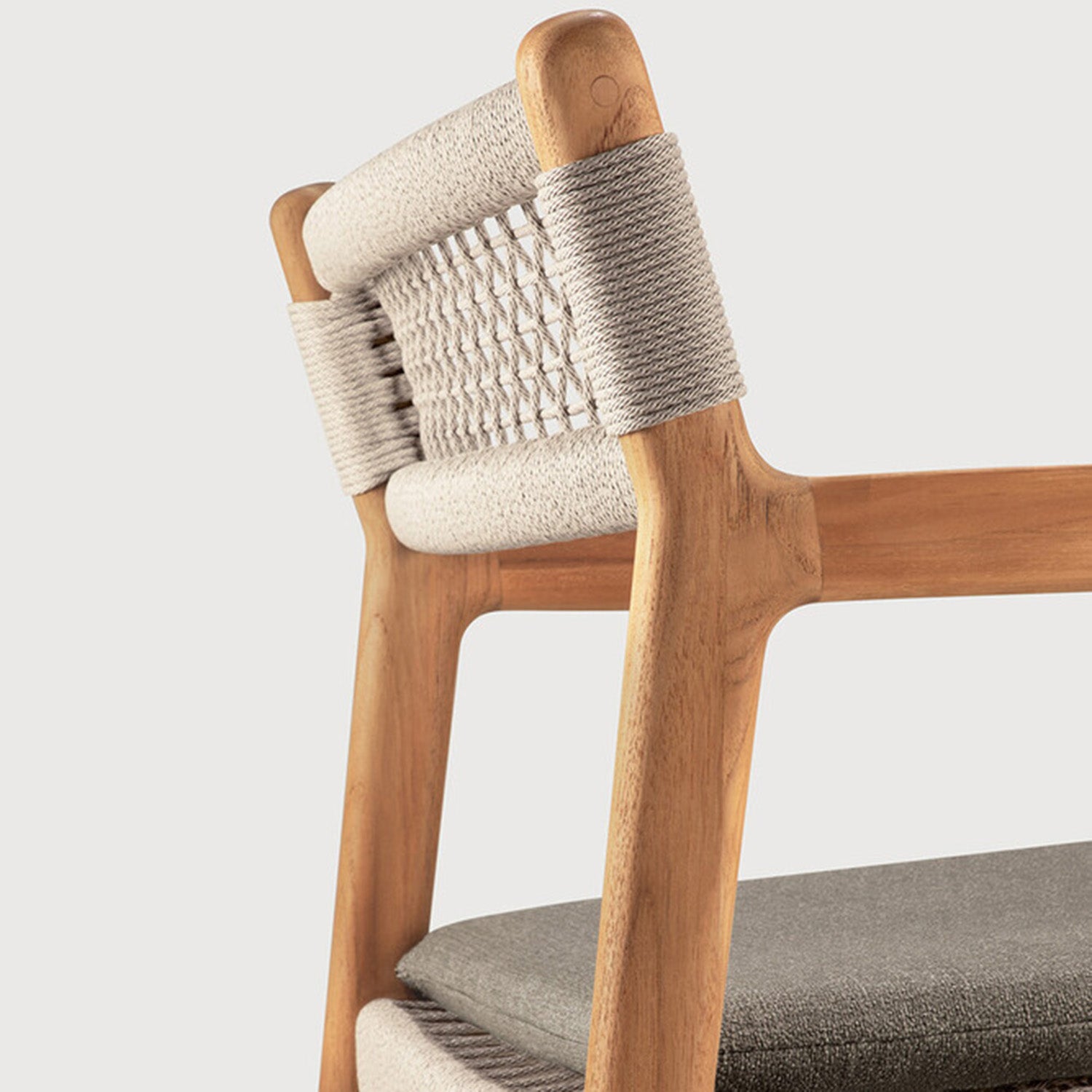 Ethnicraft Jack Woven Outdoor Dining Arm Chair