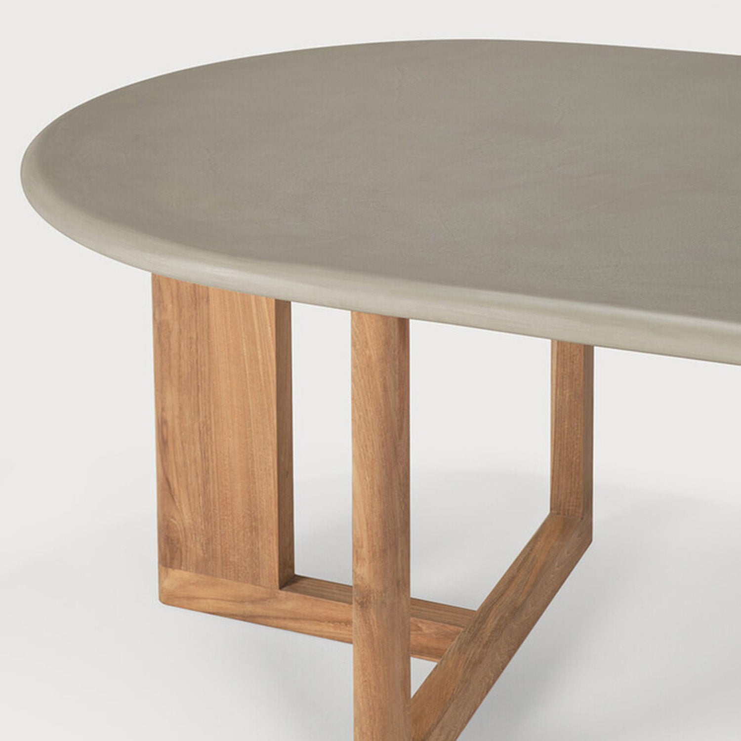 Ethnicraft Trestle Outdoor Dining Table