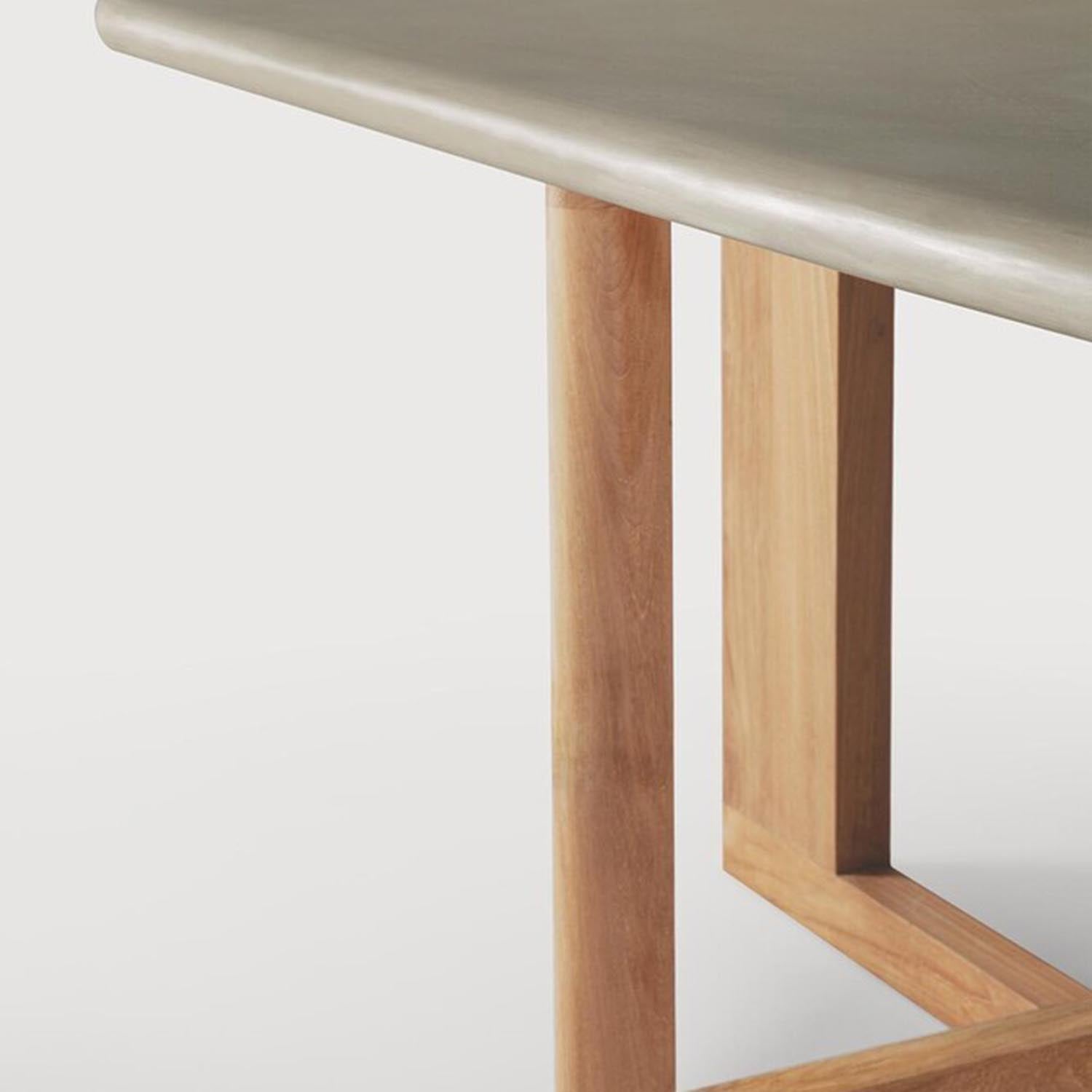 Ethnicraft Trestle Outdoor Dining Table