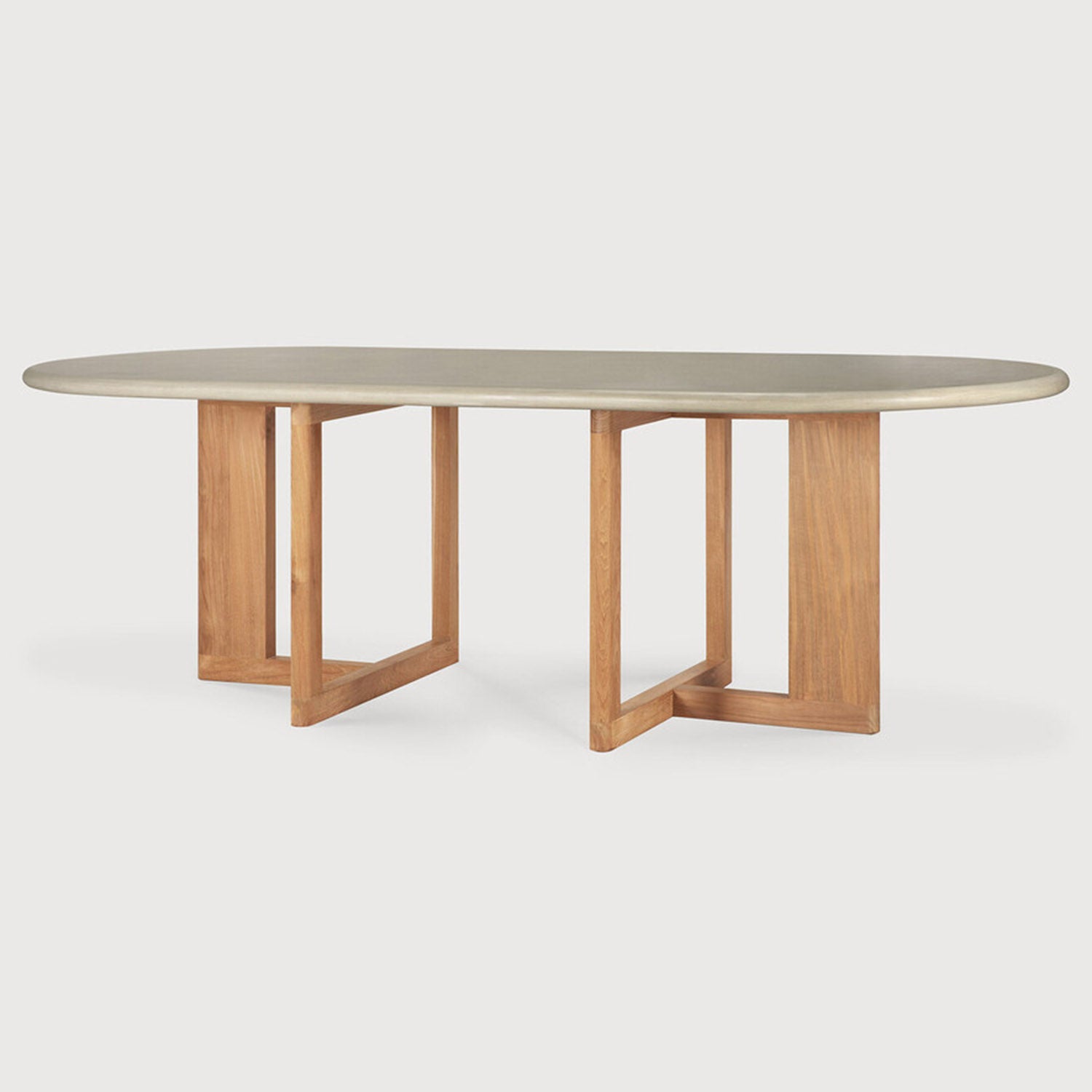 Ethnicraft Trestle Outdoor Dining Table