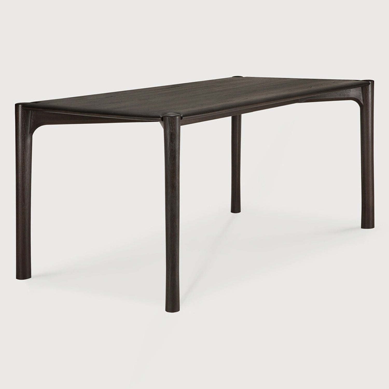Ethnicraft PI Teak Dark Brown Dining Table