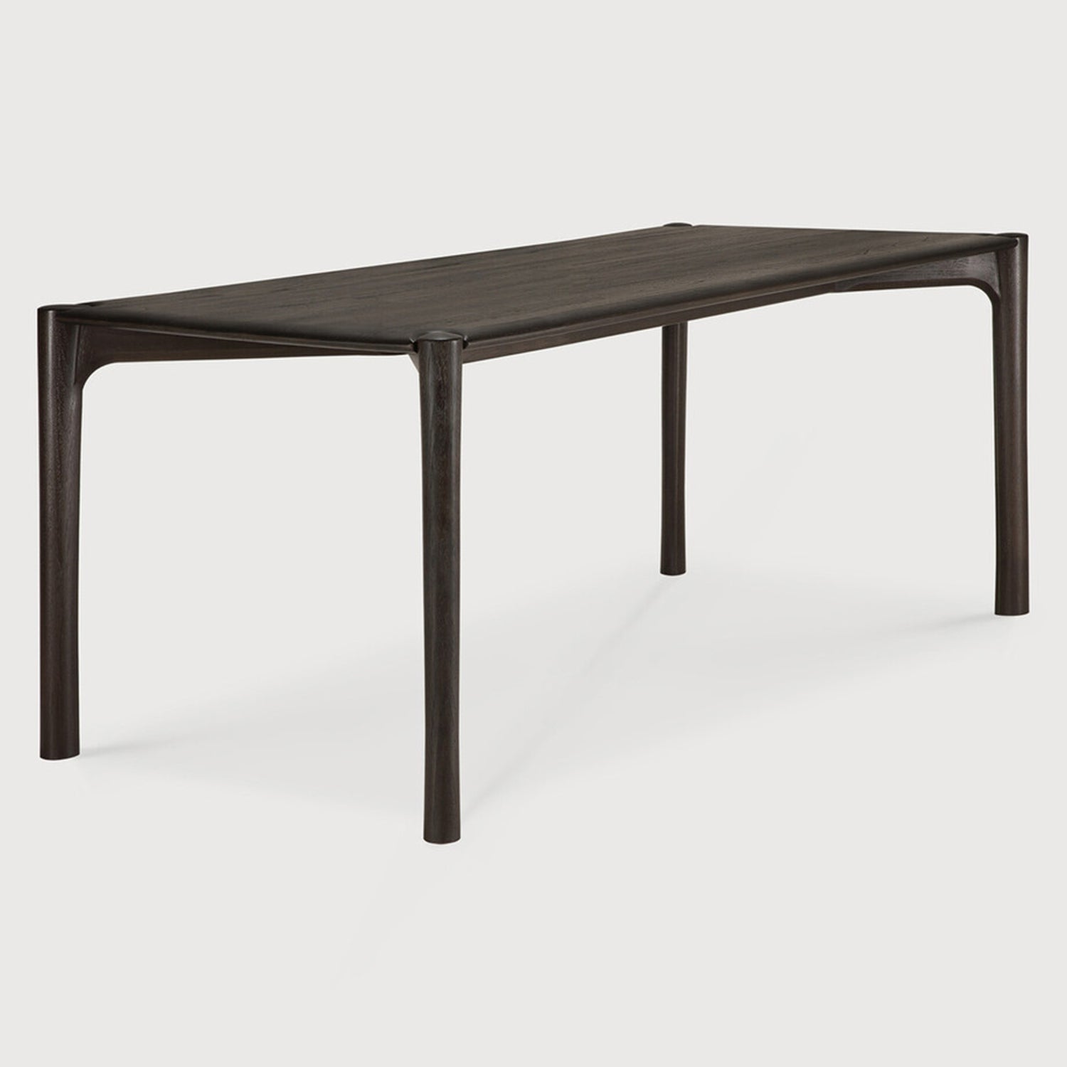 Ethnicraft PI Teak Dark Brown Dining Table