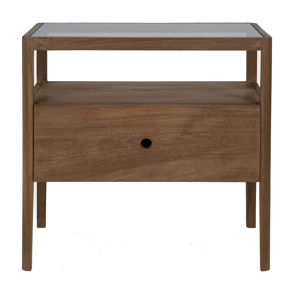 Ethnicraft Spindle Bedside Table Set of 2