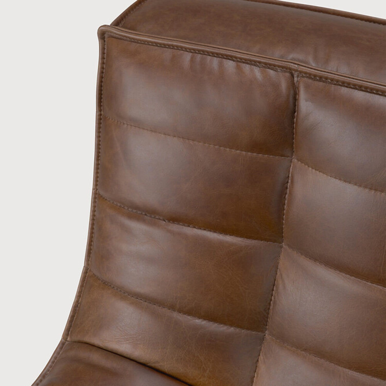 Ethnicraft N701 Modular Leather Sofa