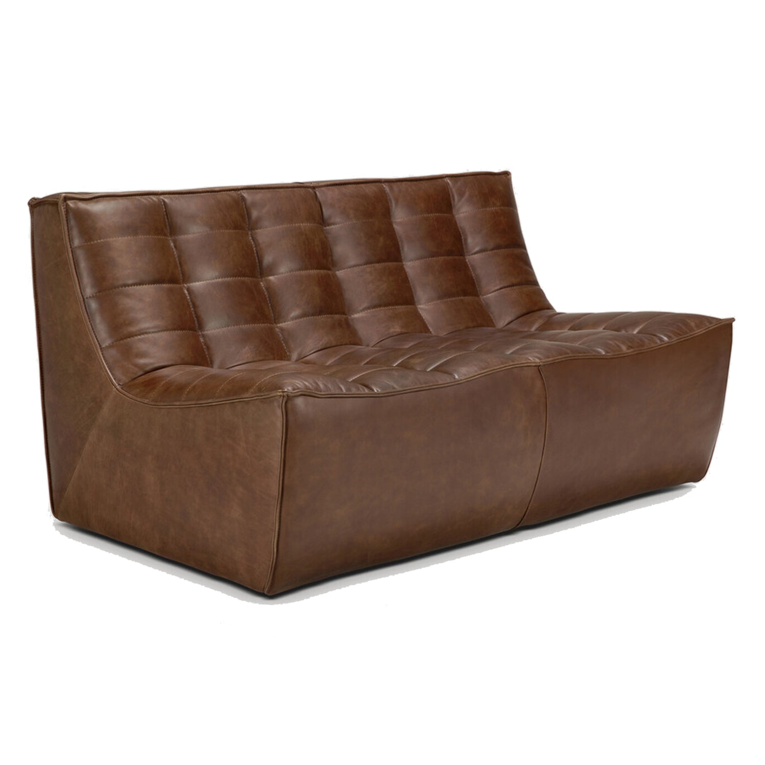 Ethnicraft N701 Modular Leather Sofa