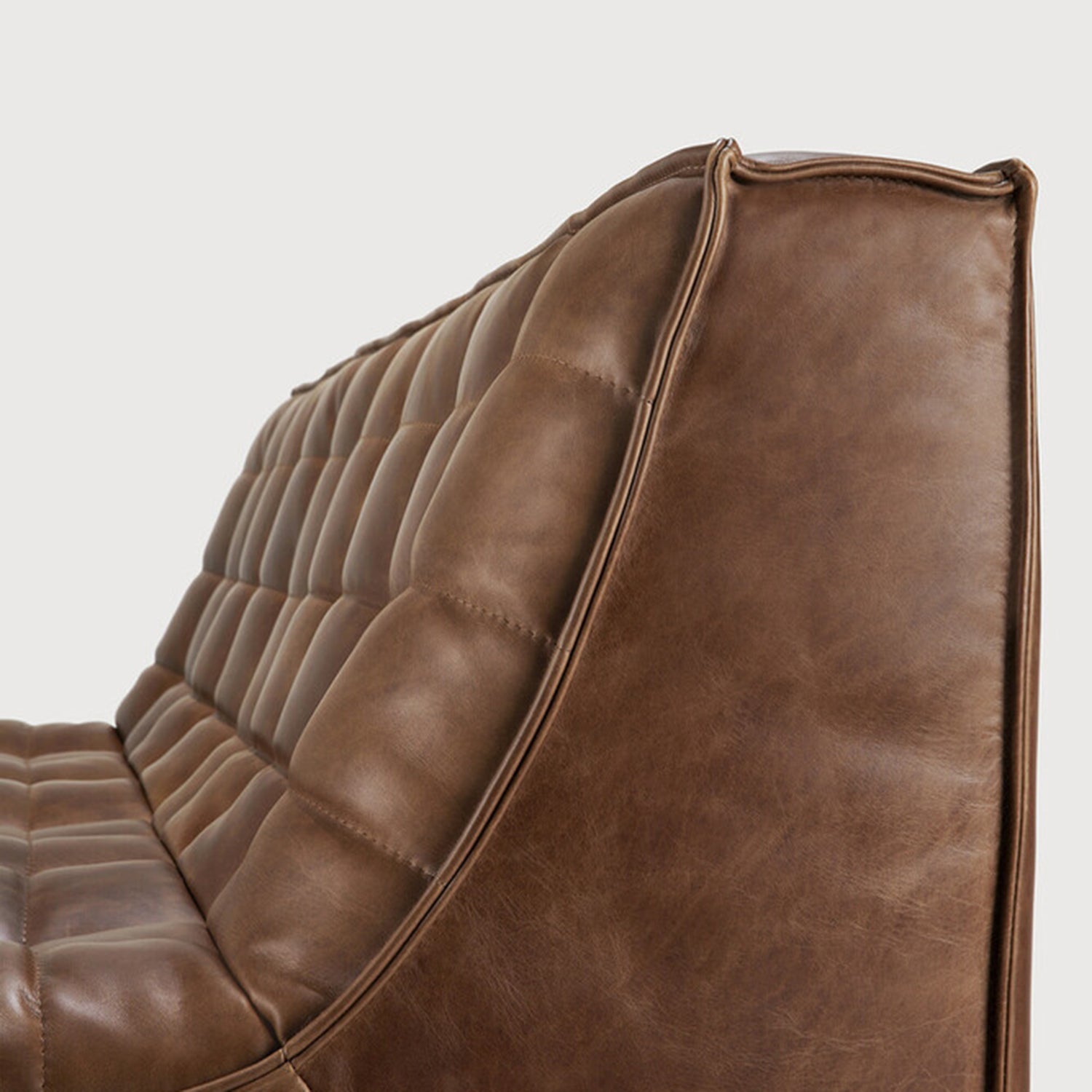 Ethnicraft N701 Modular Leather Sofa