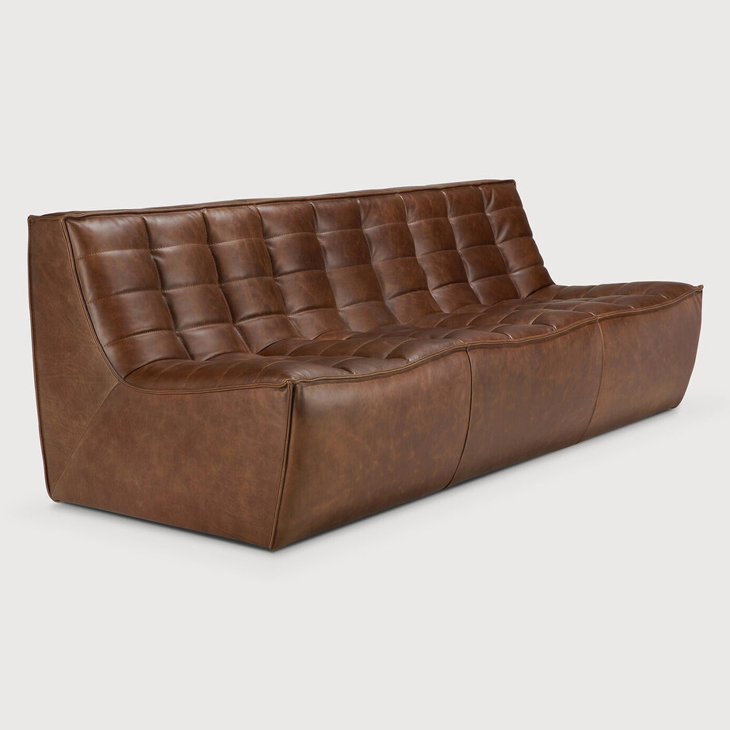 Ethnicraft N701 Modular Leather Sofa