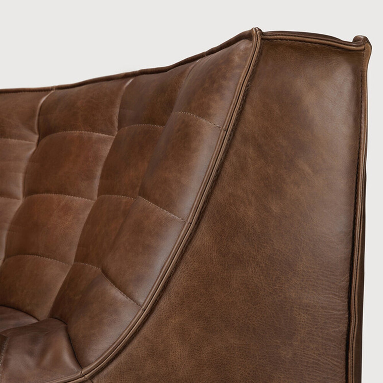 Ethnicraft N701 Modular Leather Sofa