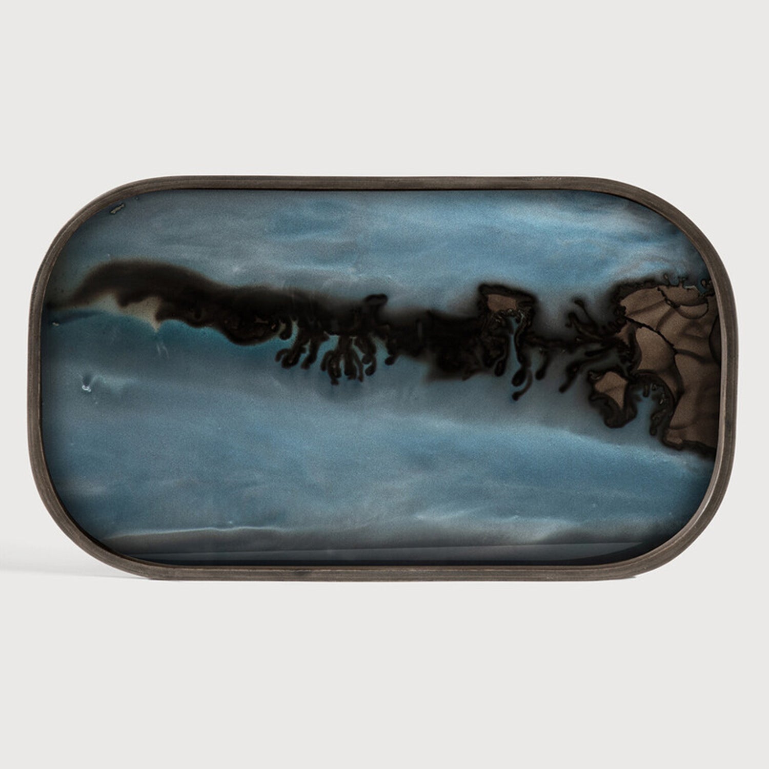 Ethnicraft Organic Glass Valet Tray