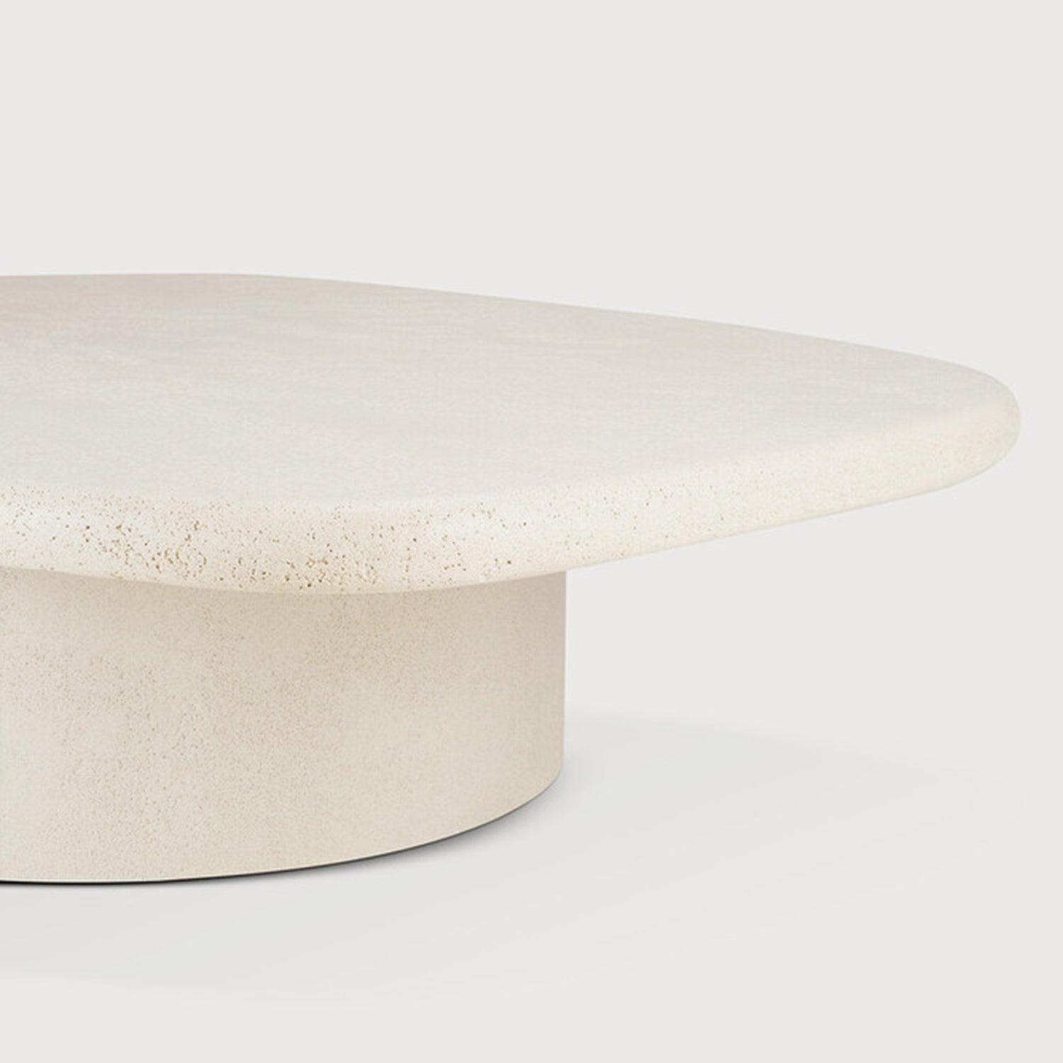Ethnicraft Elements Off White Coffee Table