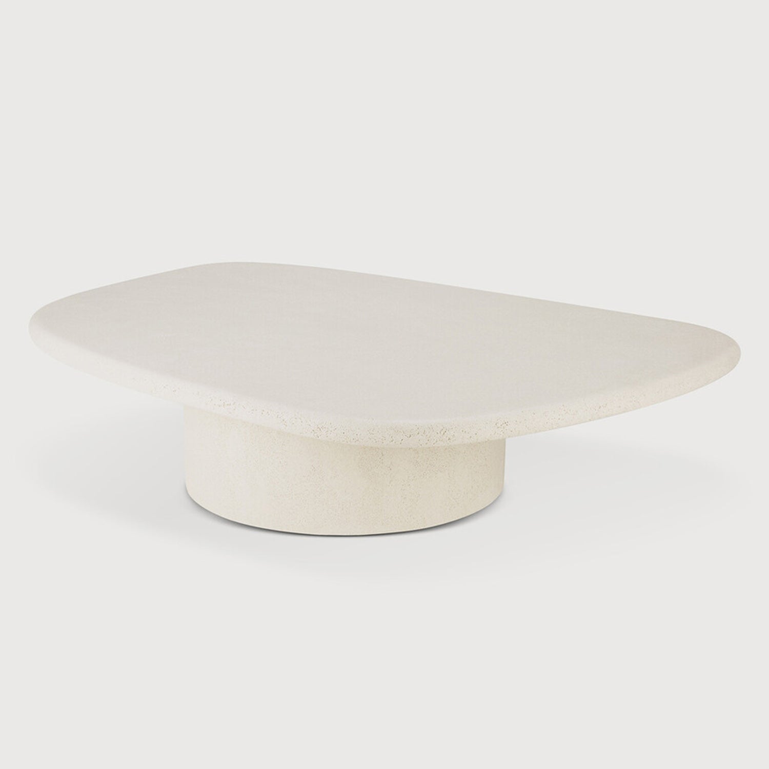 Ethnicraft Elements Off White Coffee Table