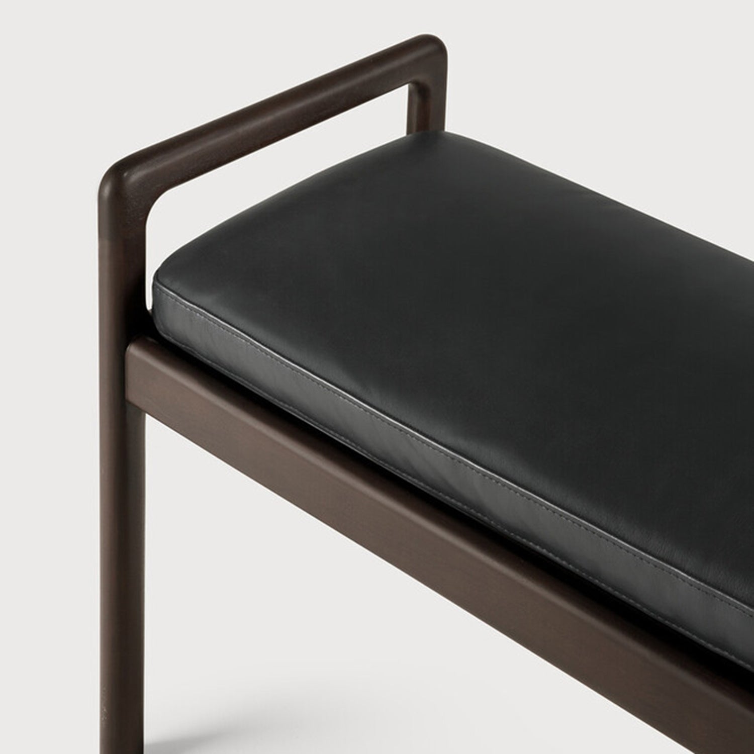 Ethnicraft Jack Leather Bench