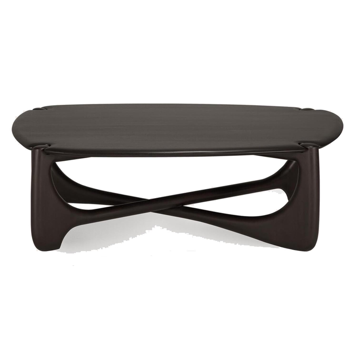 Ethnicraft PI Mahogany Dark Brown Coffee Table