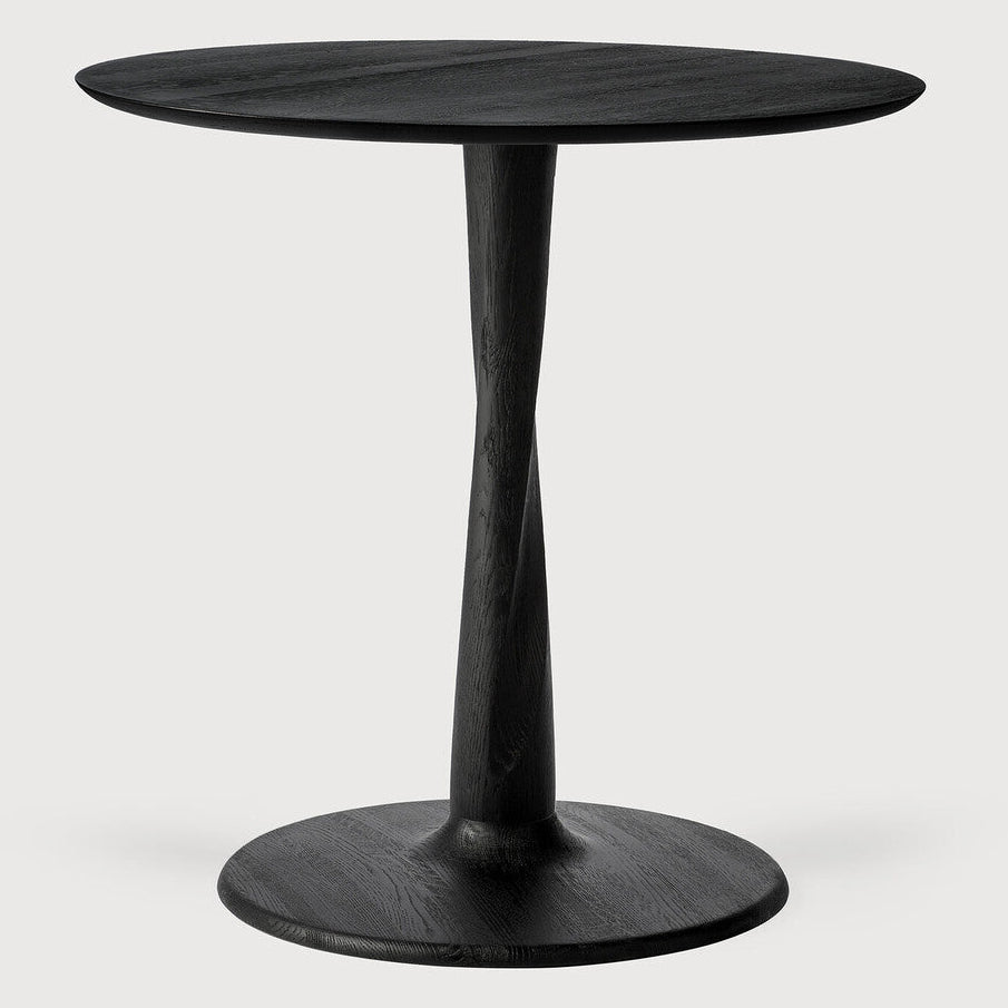 Ethnicraft Torsion Black Oak Dining Table