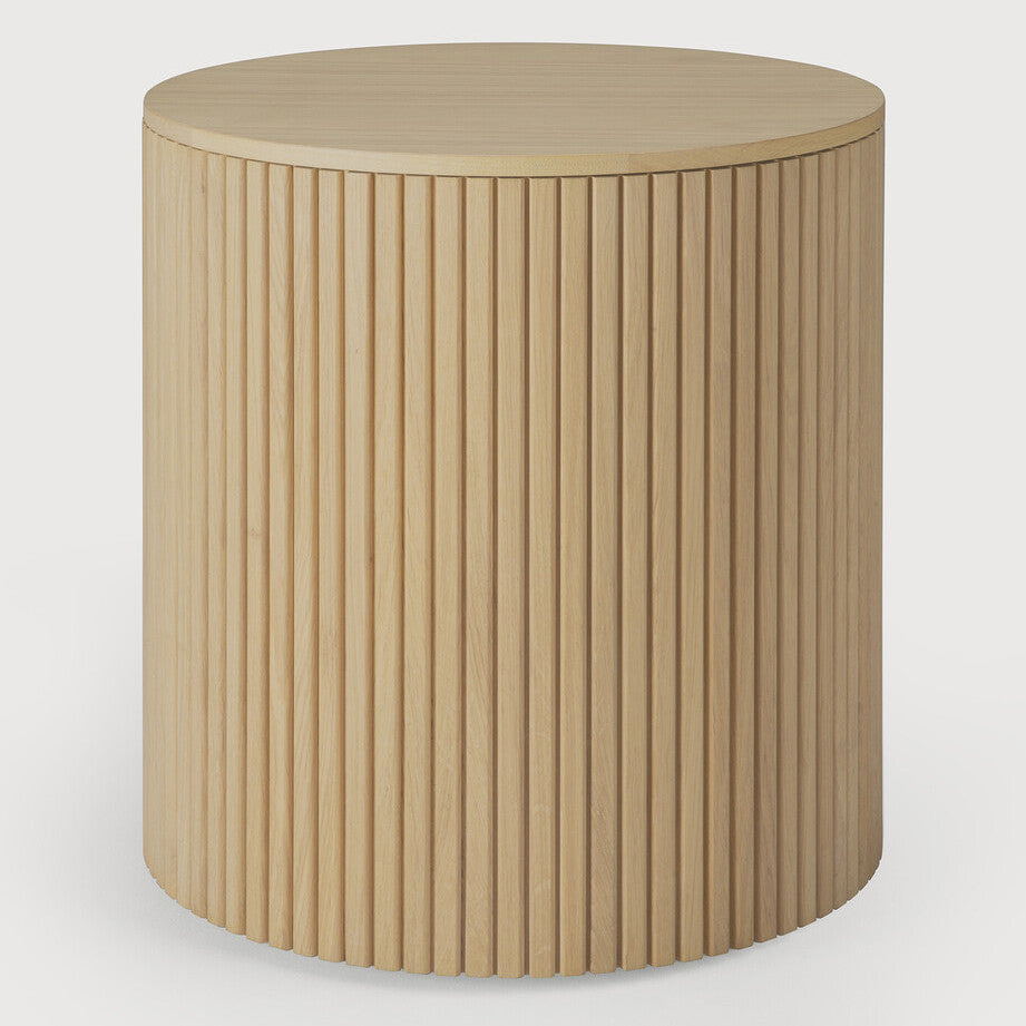 Ethnicraft Roller Max Oak Side Table