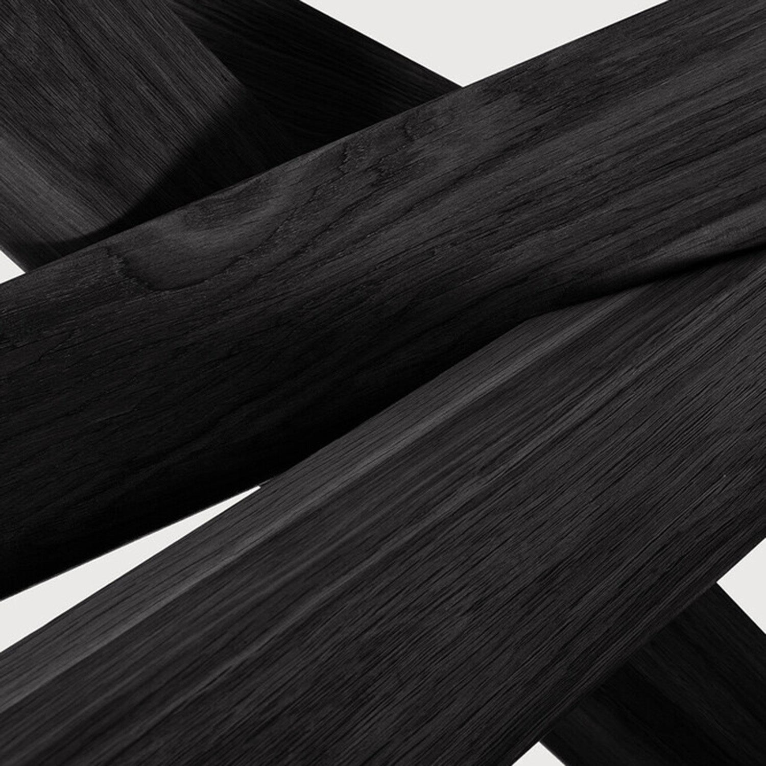 Ethnicraft Mikado Oak Black Round Dining Table
