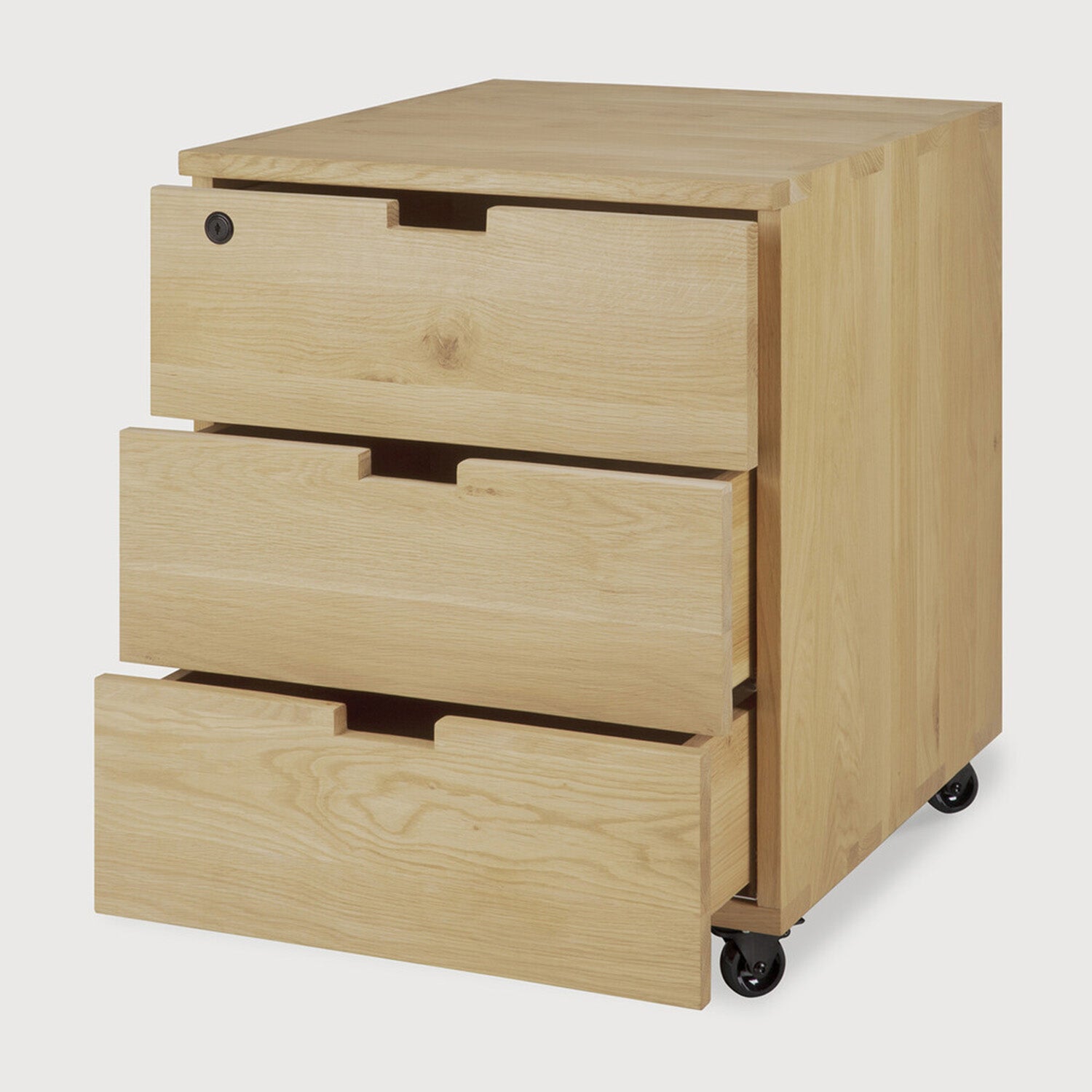 Ethnicraft Billy Oak Drawer Unit