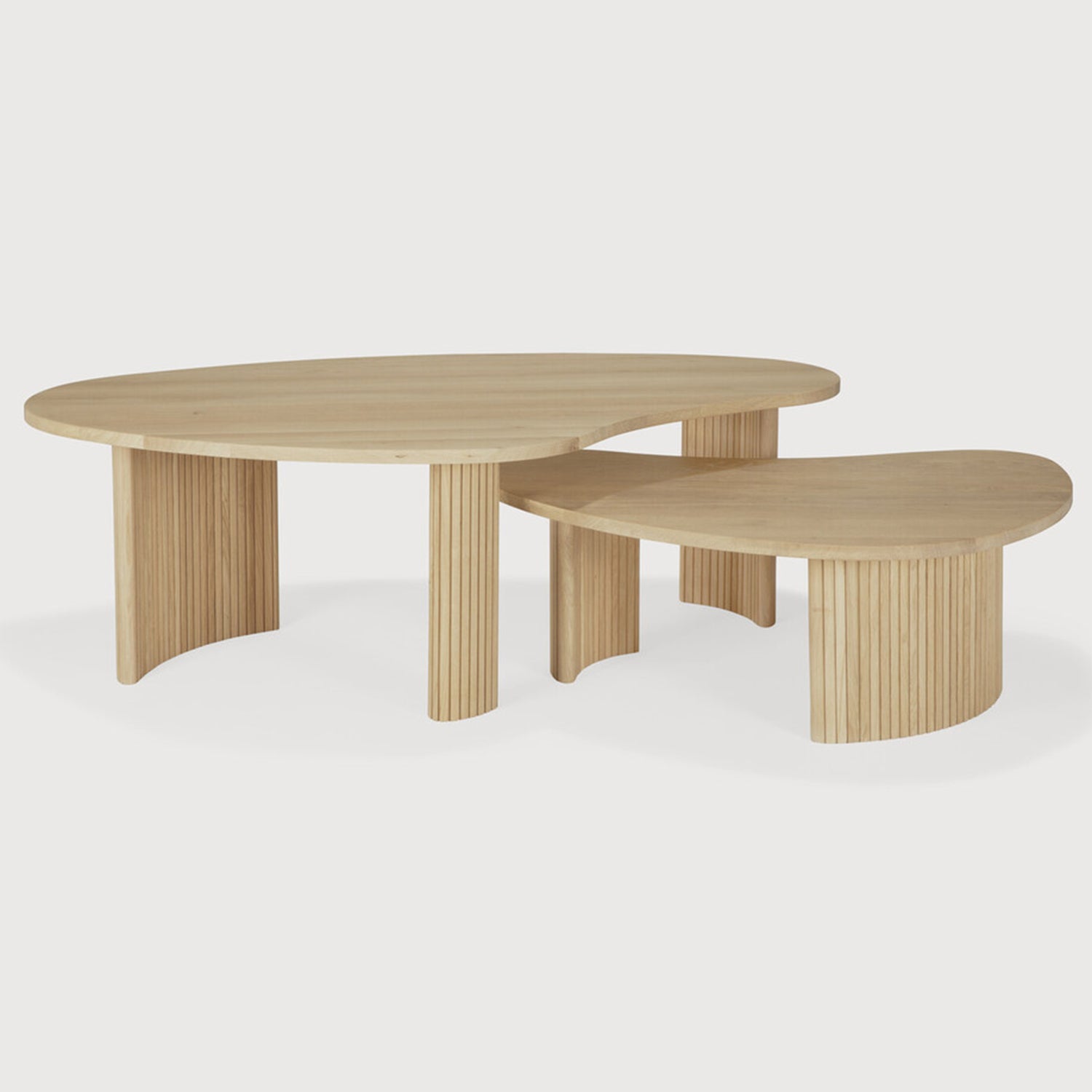 Ethnicraft Boomerang Oak Coffee Table