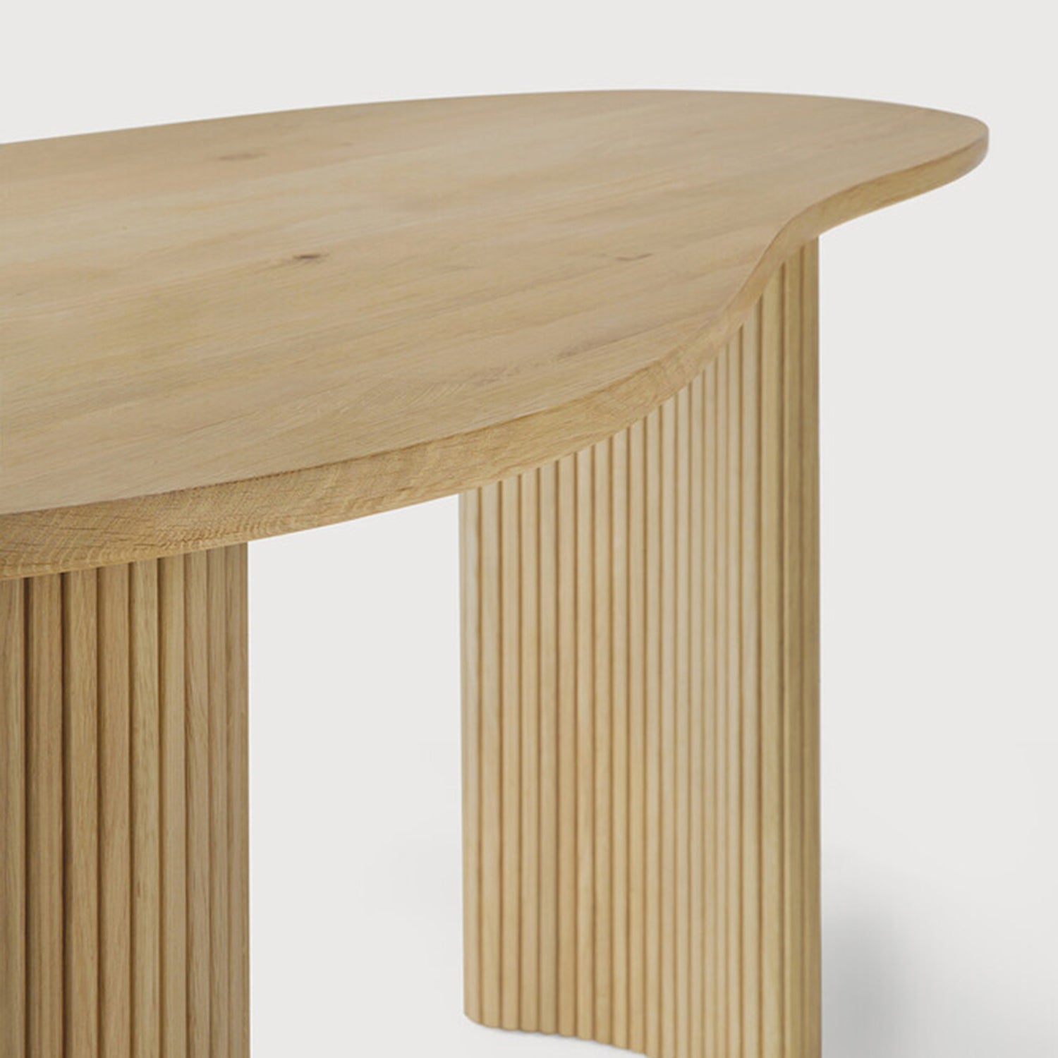 Ethnicraft Boomerang Oak Desk