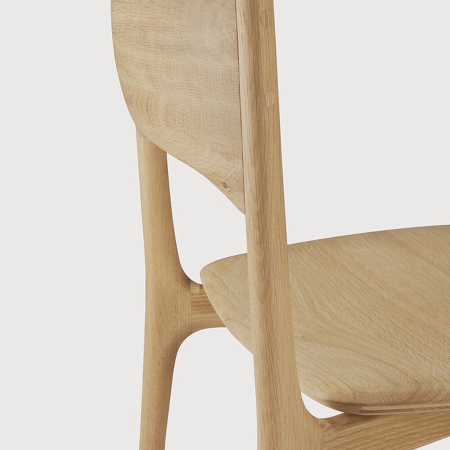 Ethnicraft PI Oak Dining Chair Set of 2