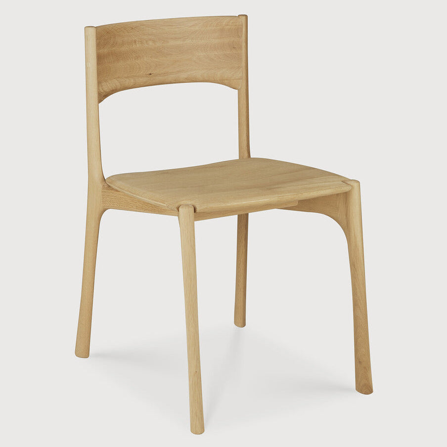 Ethnicraft PI Oak Dining Chair Set of 2