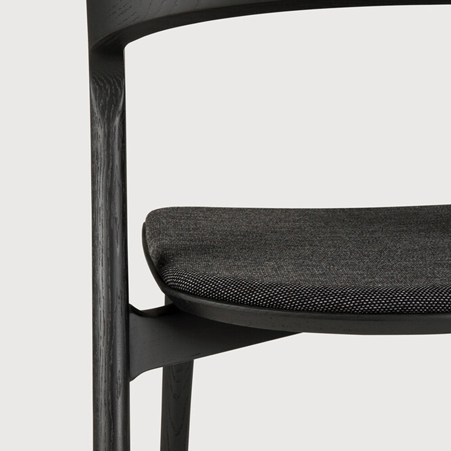 Ethnicraft Bok Oak Black Dining Chair