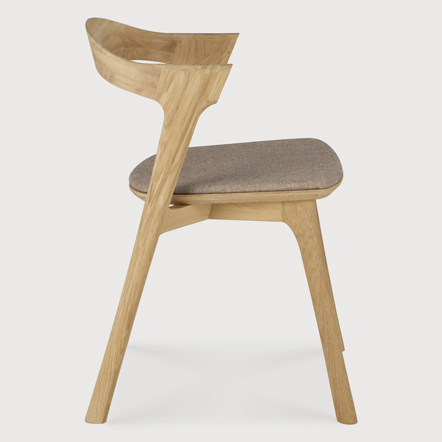 Ethnicraft Bok Warm Gray Dining Chair
