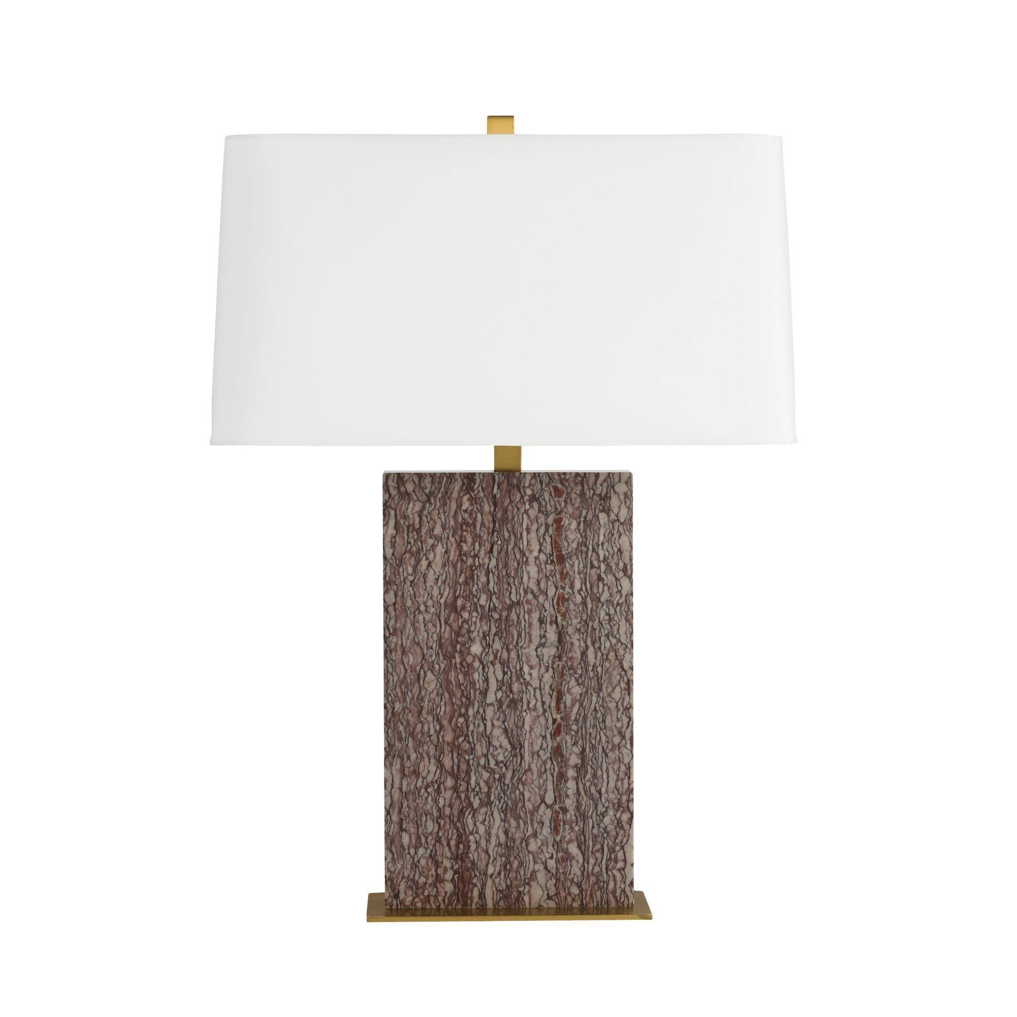 Arteriors Uriah Dark Wood Vein Table Lamp