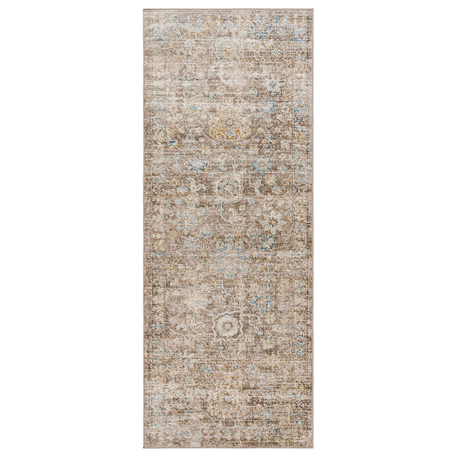 Livabliss Pertek Taupe Machine Woven Rug
