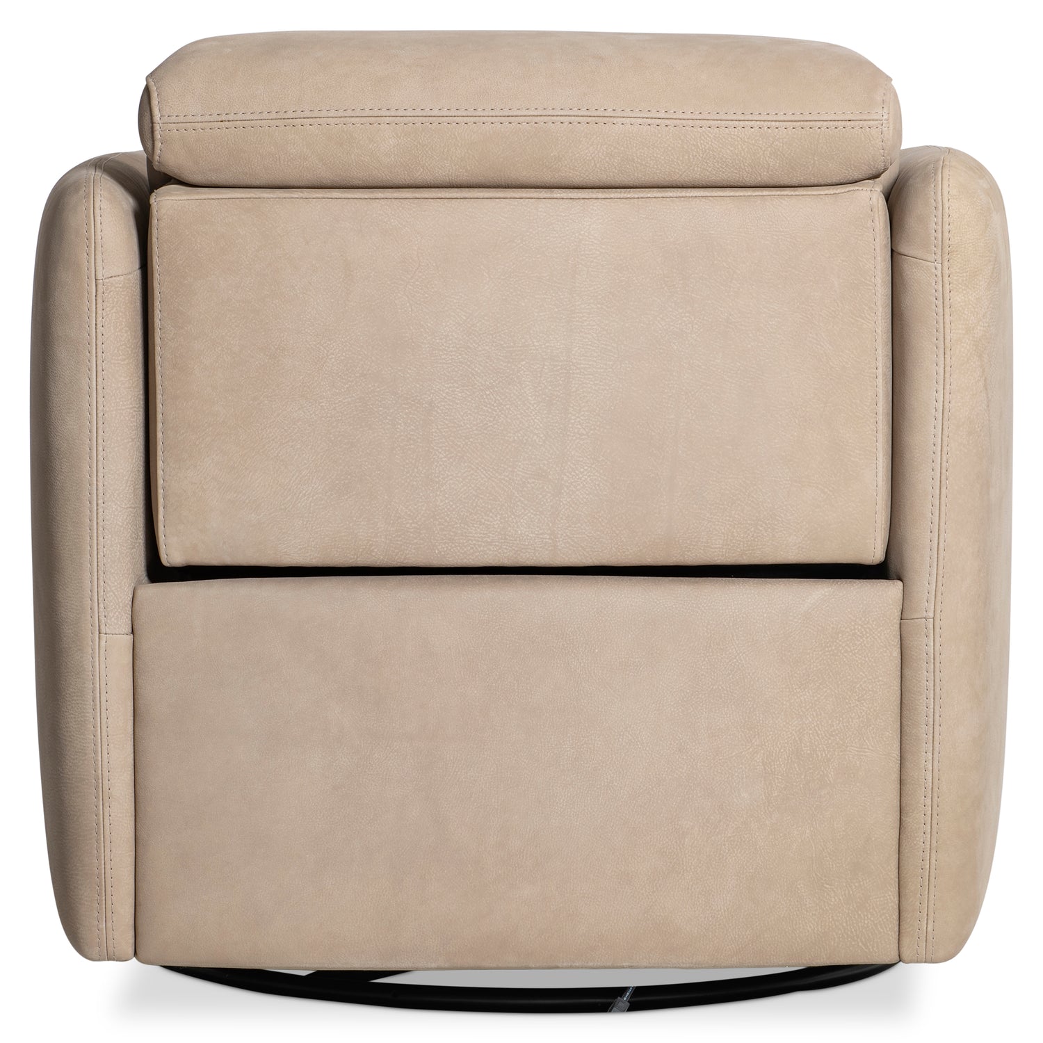 Bernhardt Livvy Leather Power Motion Swivel Chair