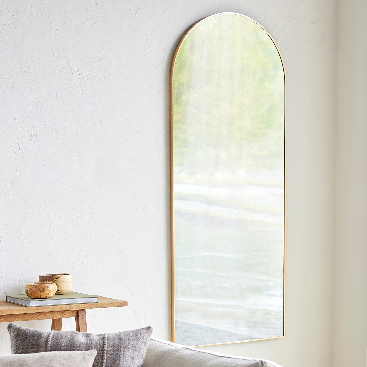 Aranya Arch Floor Mirror