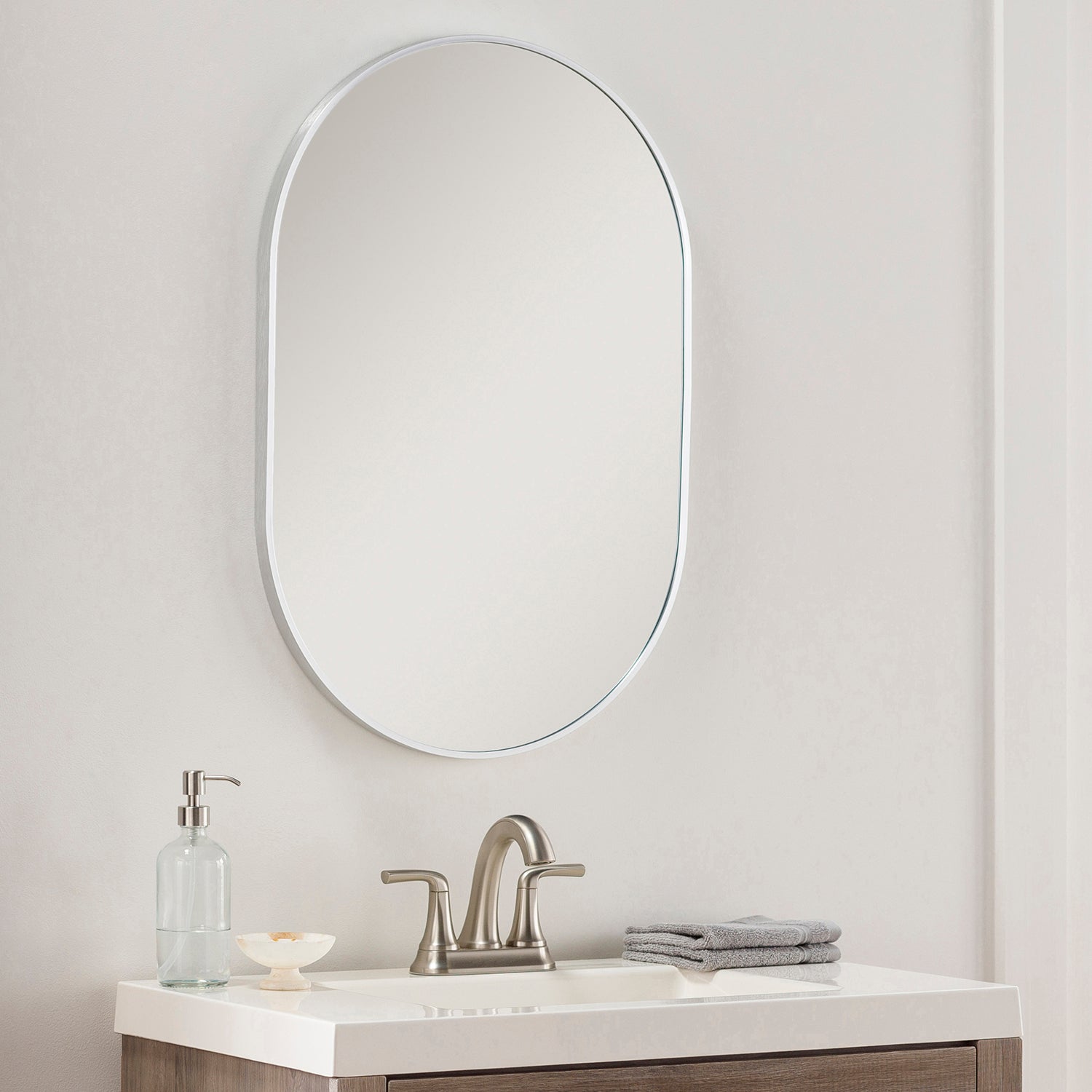 Aranya Oval Wall Mirror