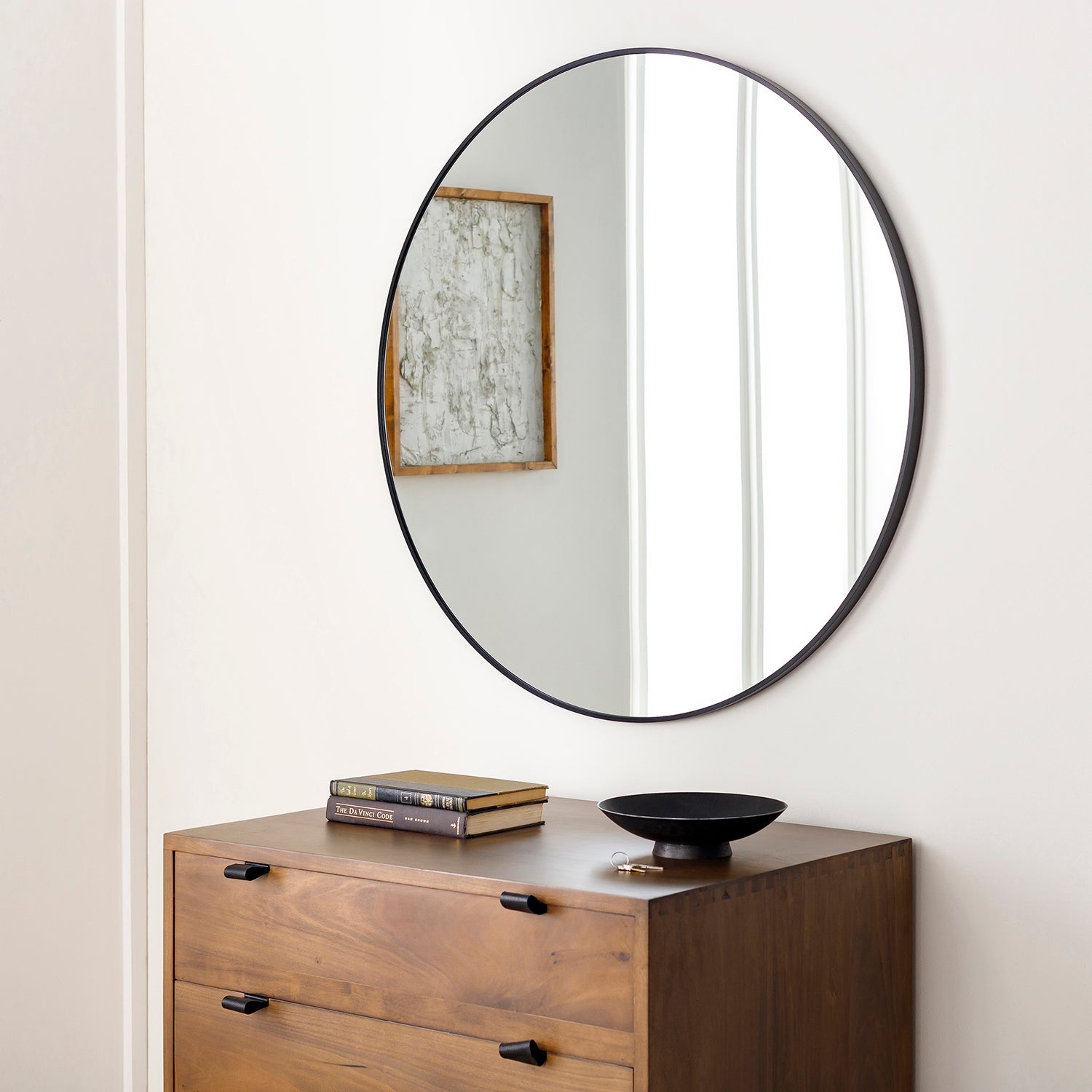 Aranya Round Wall Mirror