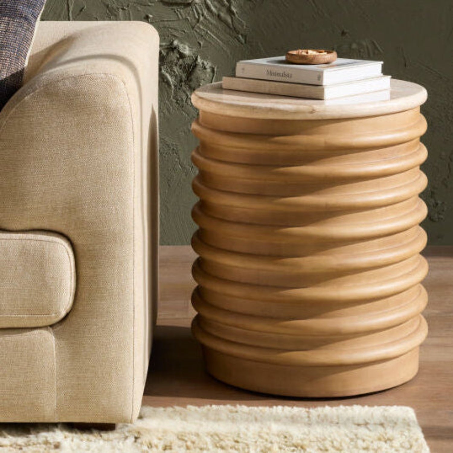 Redondo Marble End Table