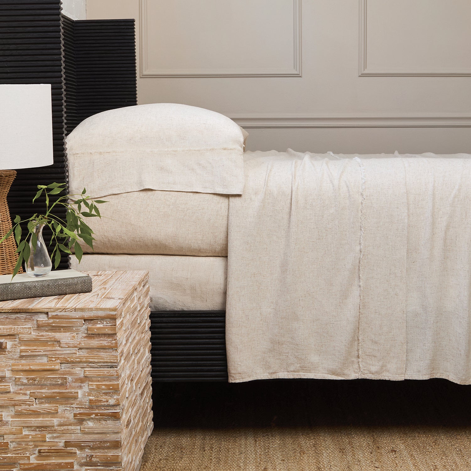 Pom Pom at Home Remi Bamboo Linen Sheet Set