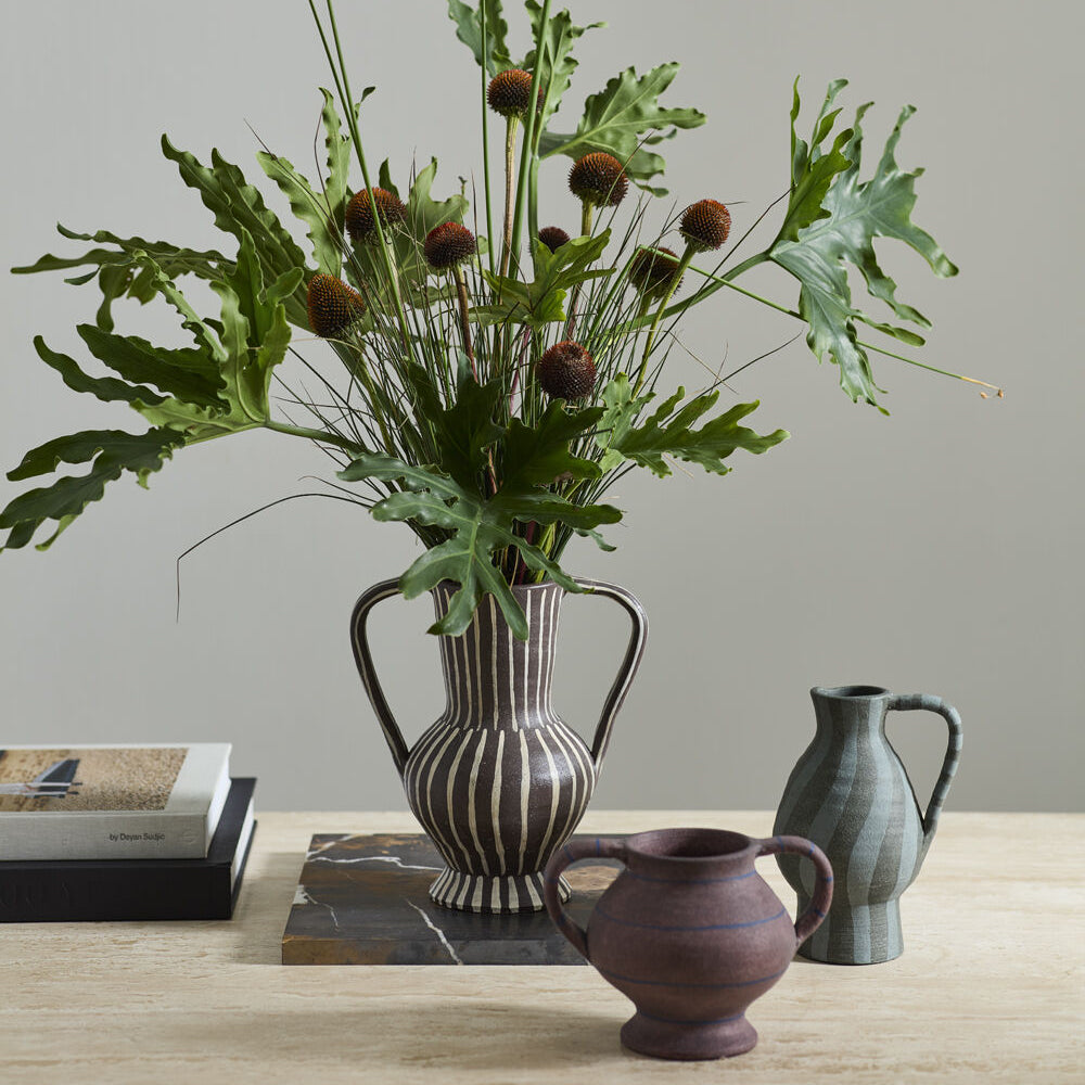 Rhysa Vase styled as home decor