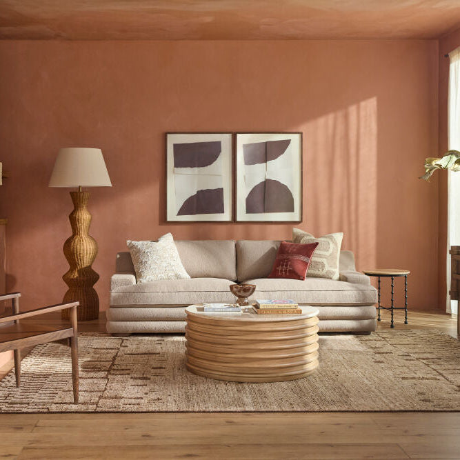 Samuel Cinnamon Sofa