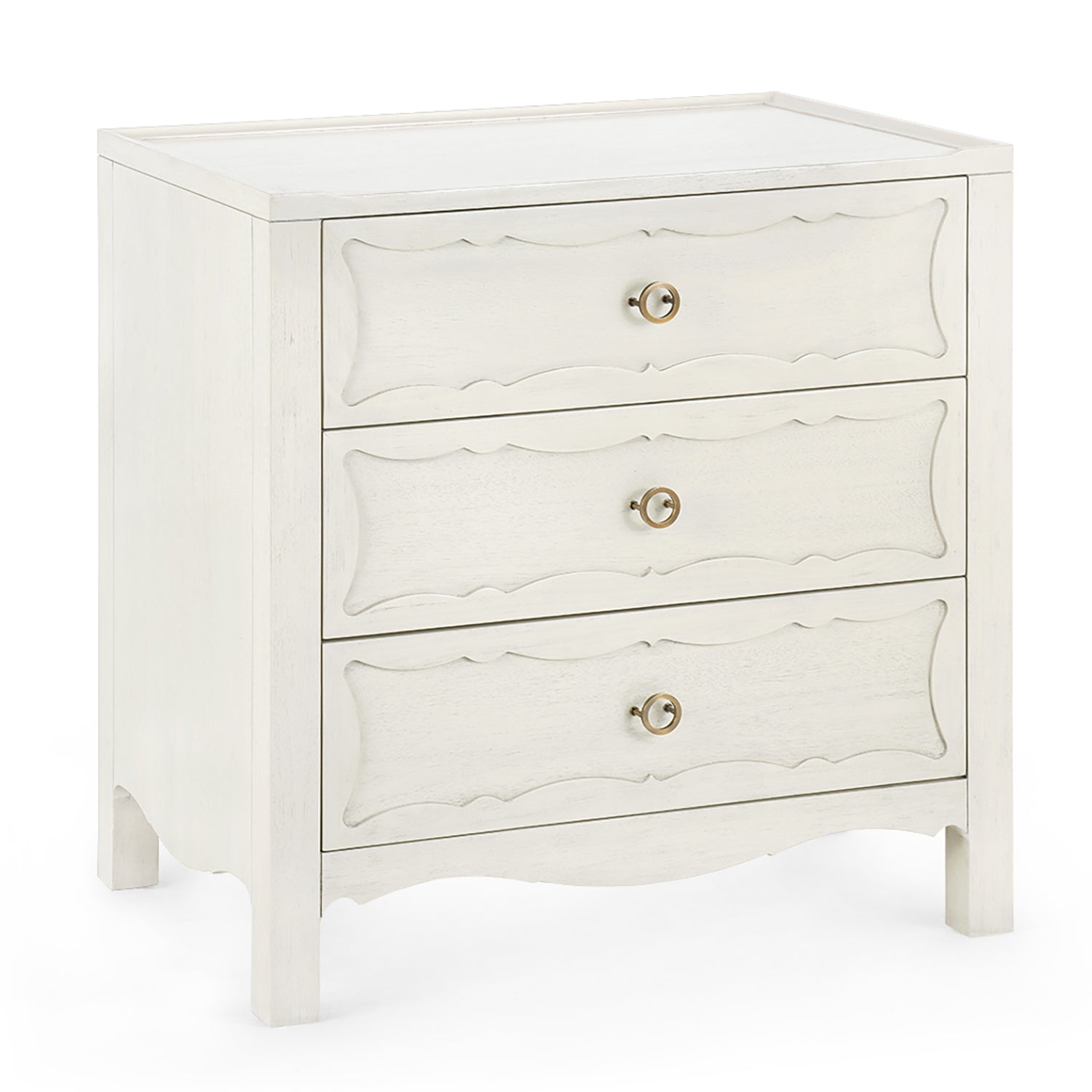 Villa and House Sara 3 Drawer End Table