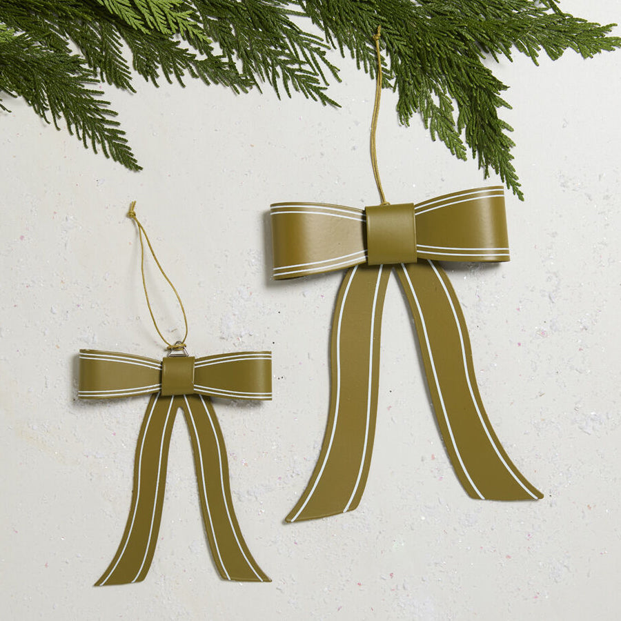 Selah Bow Ornament Set of 6