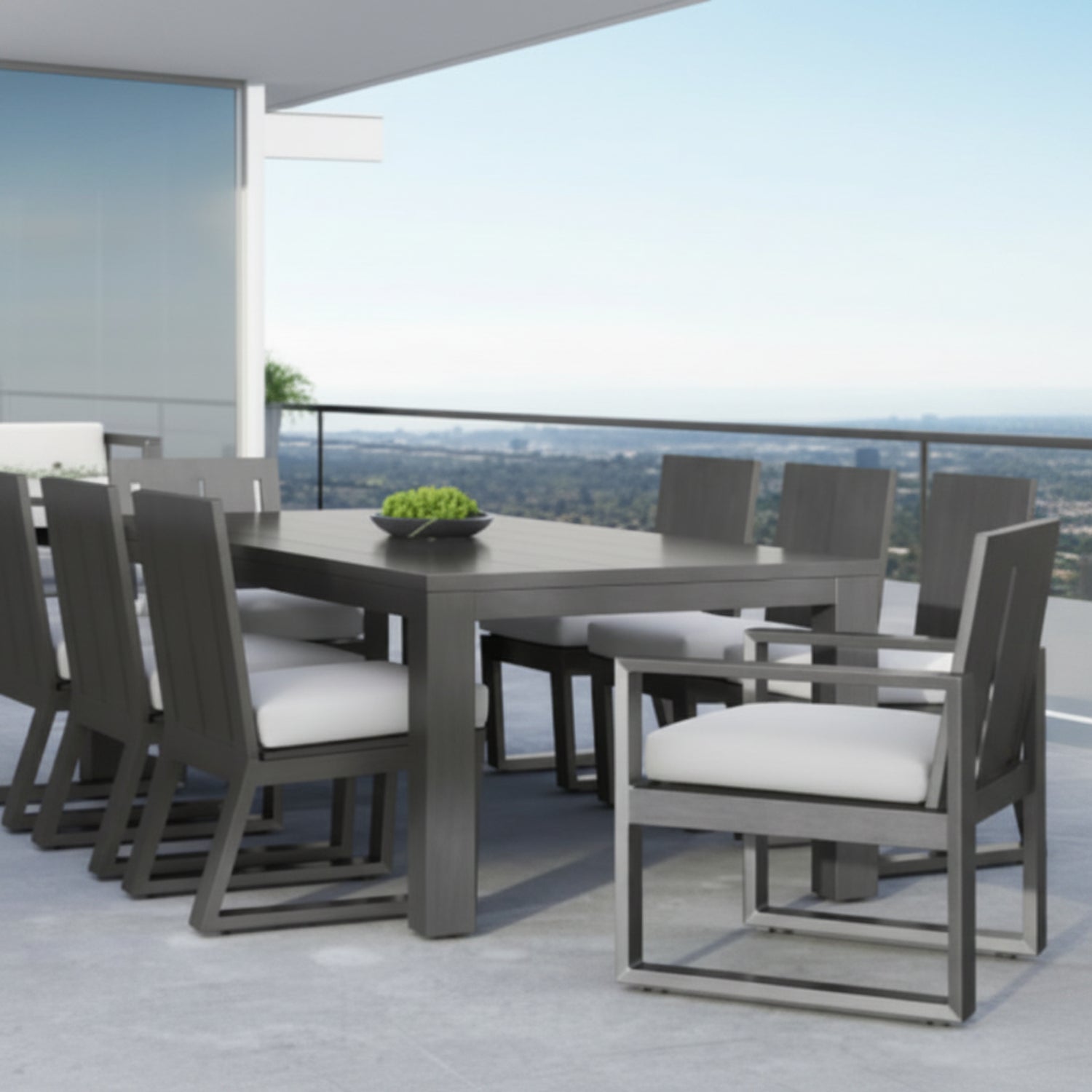 Sunset West Redondo 90in-120in Extension Outdoor Table