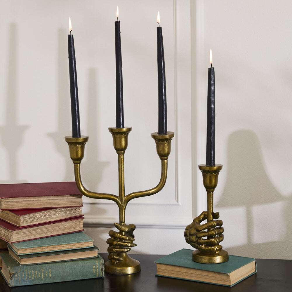Skeleton Candleholder