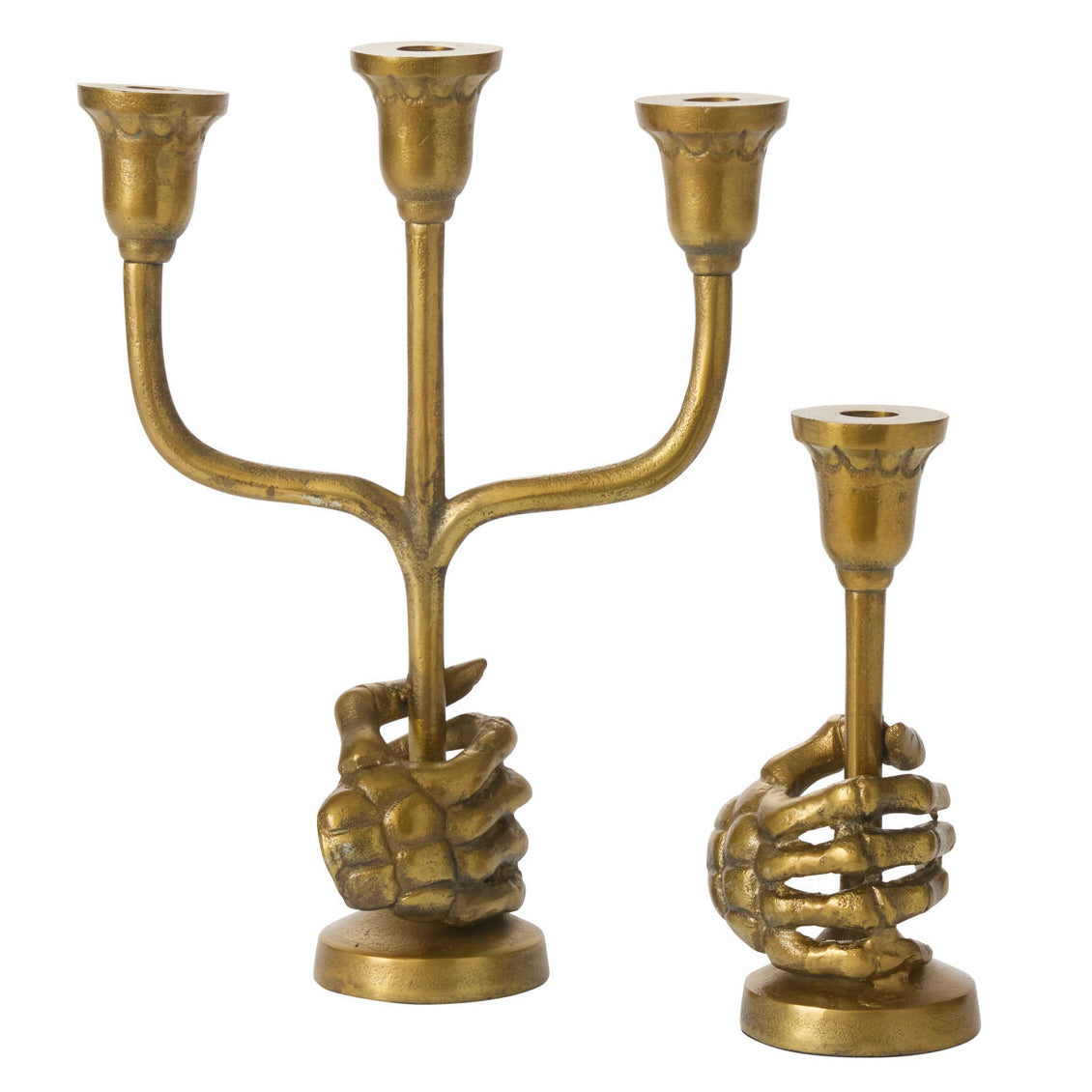 Skeleton Candleholder