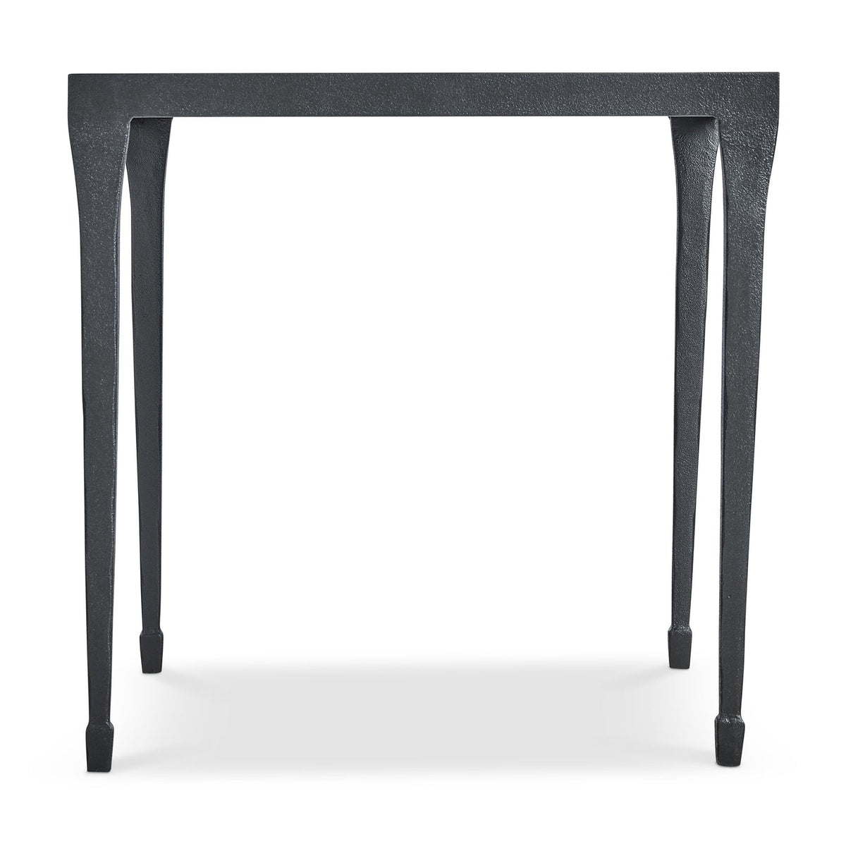 Bernhardt Interiors Halden Side Table in Black, side profile